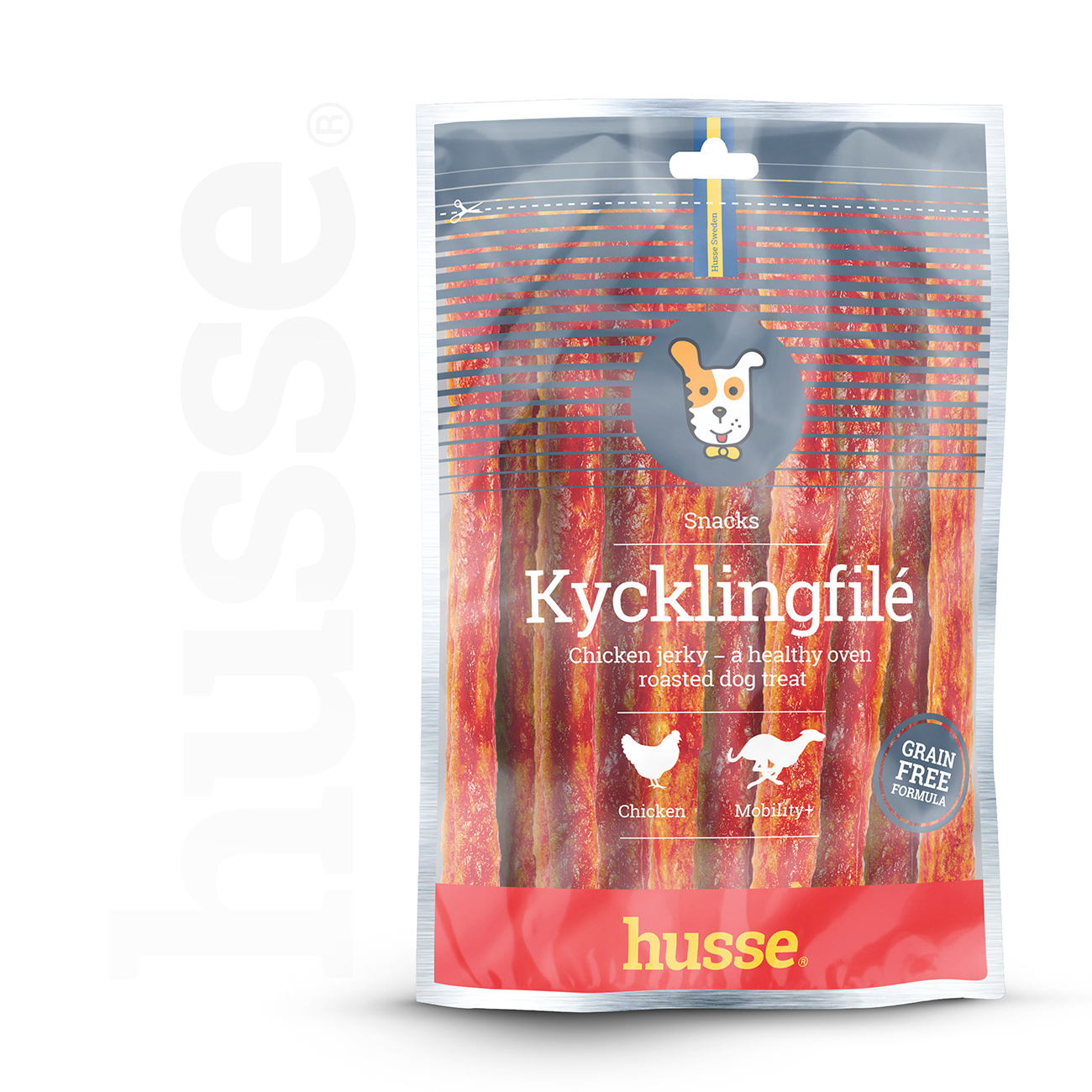Kycklingfilé, 100 g | Pamlsky ze sušeného kuřecího masa