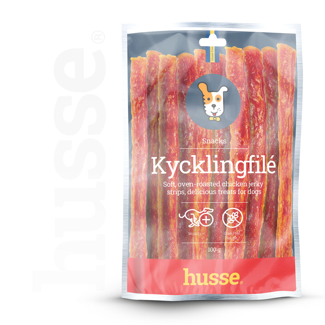 Kycklingfilé, 100 g | Pamlsky ze sušeného kuřecího masa