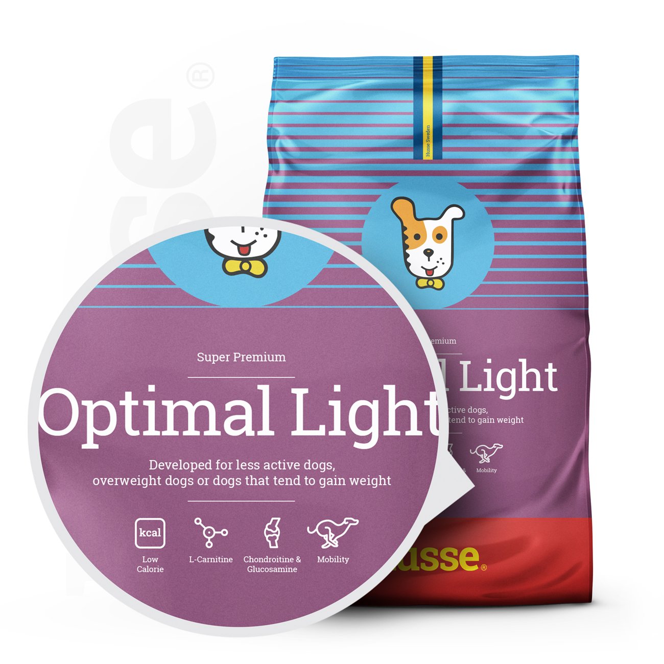 Optimal Light, 7 kg | Granulované krmivo s nízkým obsahem energie pro optimální kontrolu hmotnosti