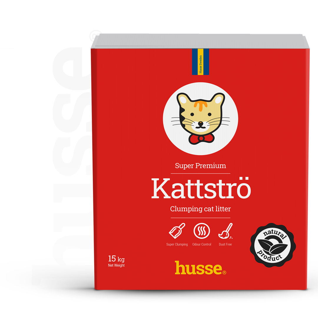 Kattströ Red, 15 kg | Hrudkující stelivo bez parfemace