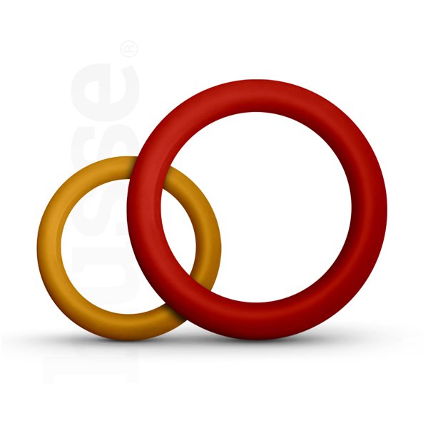 Bitring, L | Gumový kroužek pro psa skvělý na aportování a přetahování