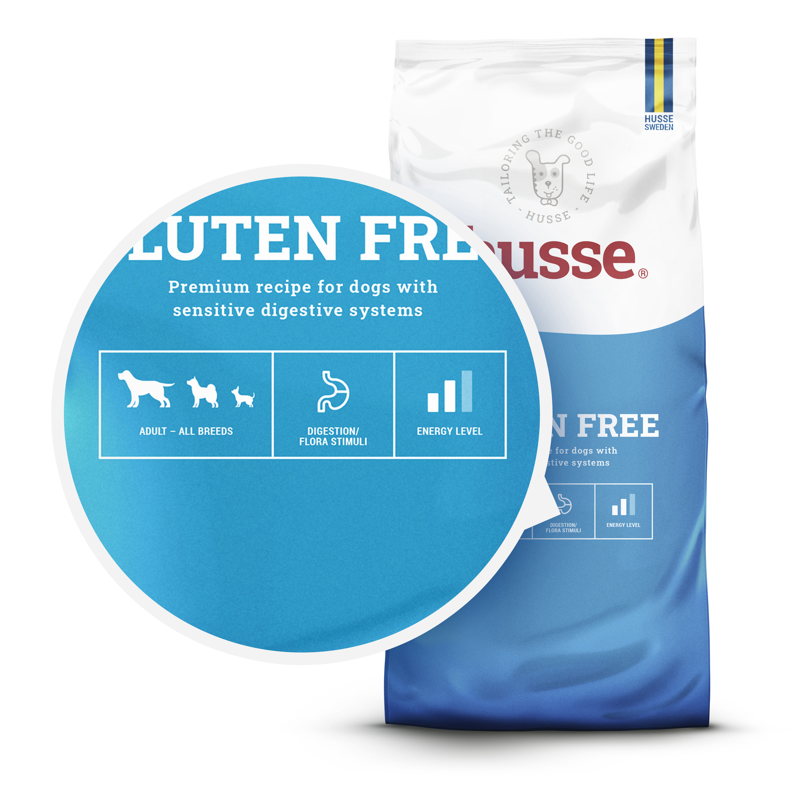 Gluten Free (dříve Pro Selekt), 15 kg | Granulované hypoalergenní krmivo pro psy s citlivým trávicím ústrojím a alergiemi