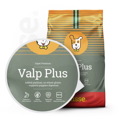 Valp Plus, 2 kg |  Granulované bezlepkové krmivo pro štěňata