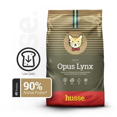 Opus Lynx, 2 kg | Bezlepkové granulované krmivo pro dospělé kočky