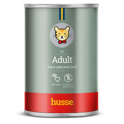 Adult pâté, 400 g | Chutná paštika s hovězím masem pro kočky