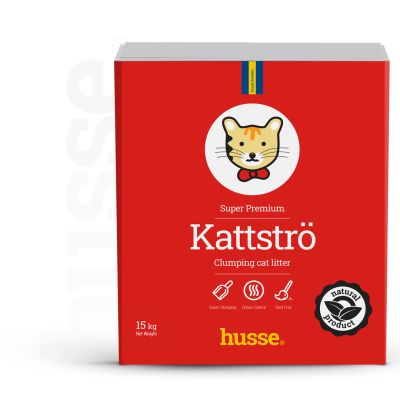 Kattströ Red, 15 kg | Hrudkující stelivo bez parfemace