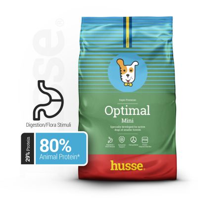 Optimal Mini, 2 kg | Granulované krmivo vhodné pro psy malých plemen s vyššími energetickými nároky