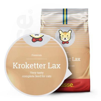 Kroketter Lax, 2 kg | Granulované krmivo pro kočky s lososem
